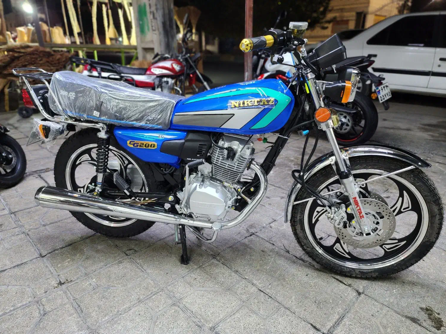 نیکتاز ۲۰۰ خشک و کارکرده|موتورسیکلت|گنبد کاووس, |دیوار