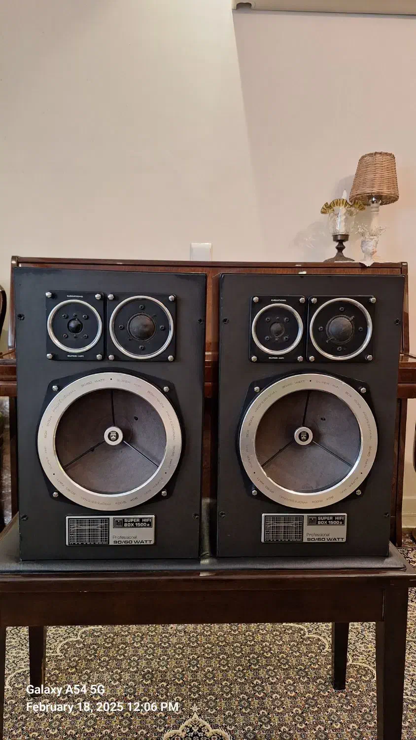 اسپیکر المانی گروندیک box1500a|سیستم صوتی خانگی|تهران, فلسطین (میدان انقلاب)|دیوار