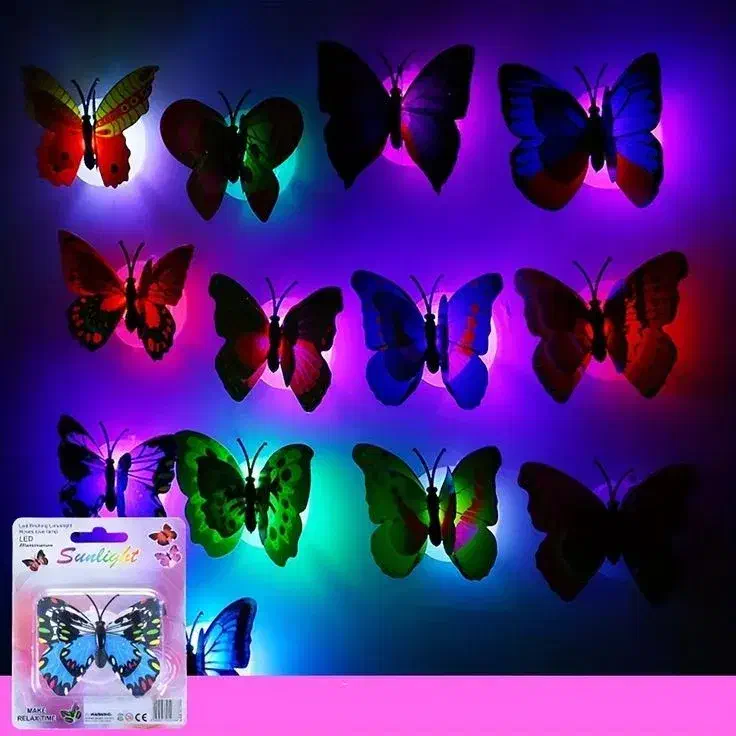 چراغ خواب LEDپروانه ای|چراغ خواب و آباژور|شیراز, بریجستون|دیوار