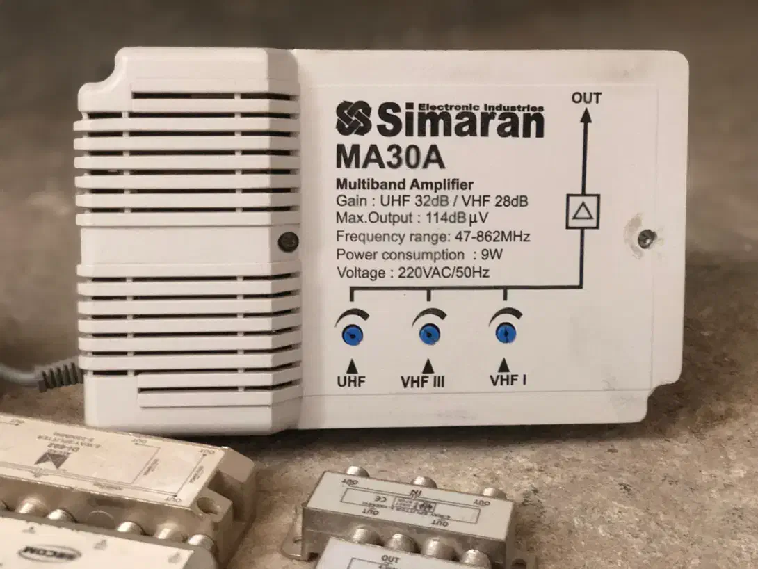 آمپلی و تقسیم کننده آنتن مرکزی|صوتی و تصویری|پرند, فاز ۴|دیوار