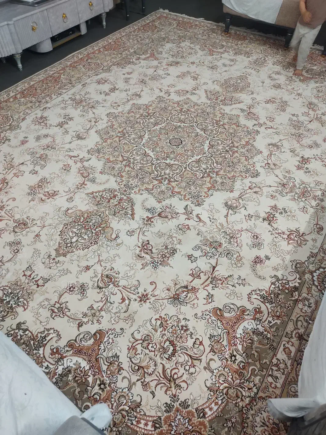 یک تخته فرش ۱۲ متری درحد نو|فرش|ملایر, |دیوار