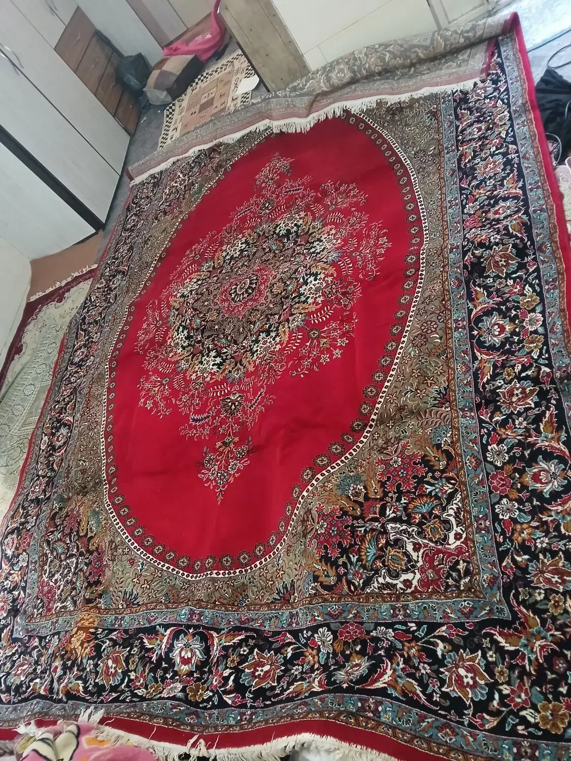 فرش ۱۲ متری دو عدد|فرش|بهارستان, |دیوار