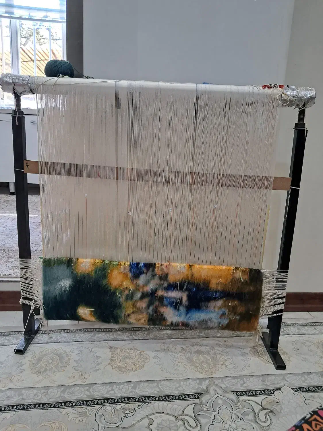 تابلو فرش جشن امریکایی۱۲۰×۷۳|تابلو فرش|کرج, حصارک بالا|دیوار