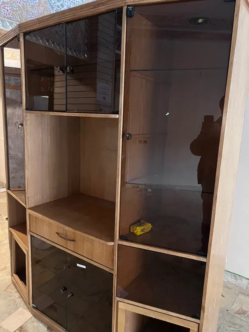 دکور جای استریو و تلویزیون|کتابخانه، شلف، قفسه‌های دیواری|اصفهان, سعادت‌آباد|دیوار