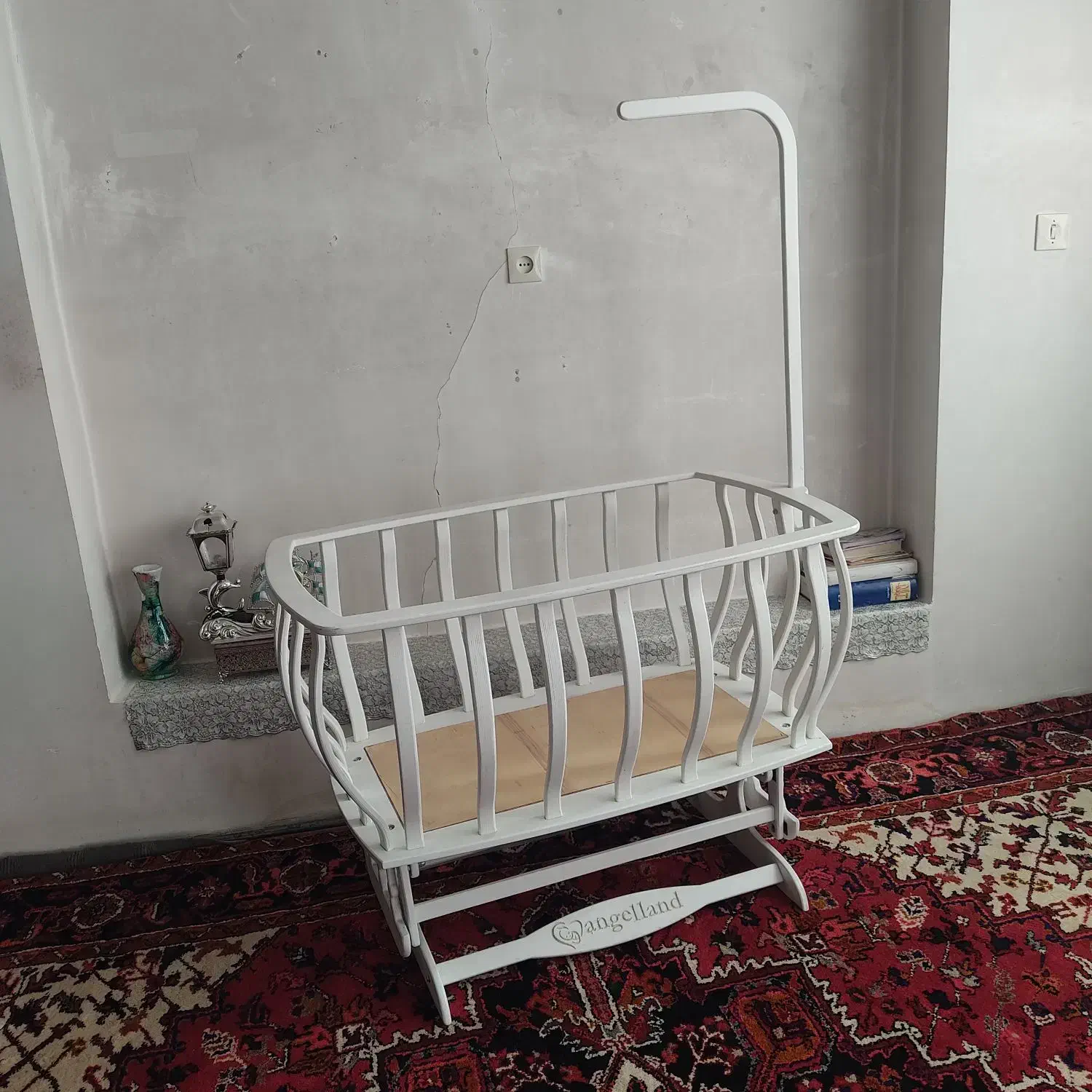 گهواره و تخت خواب کودک  angelland|تخت و سرویس خواب|آذرشهر, |دیوار