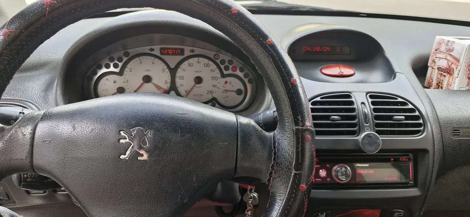 پژو 206 SD V8 TU5 مدل 86 کلاچ اتوماتیک|خودرو سواری و وانت|رشت, دیانتی|دیوار