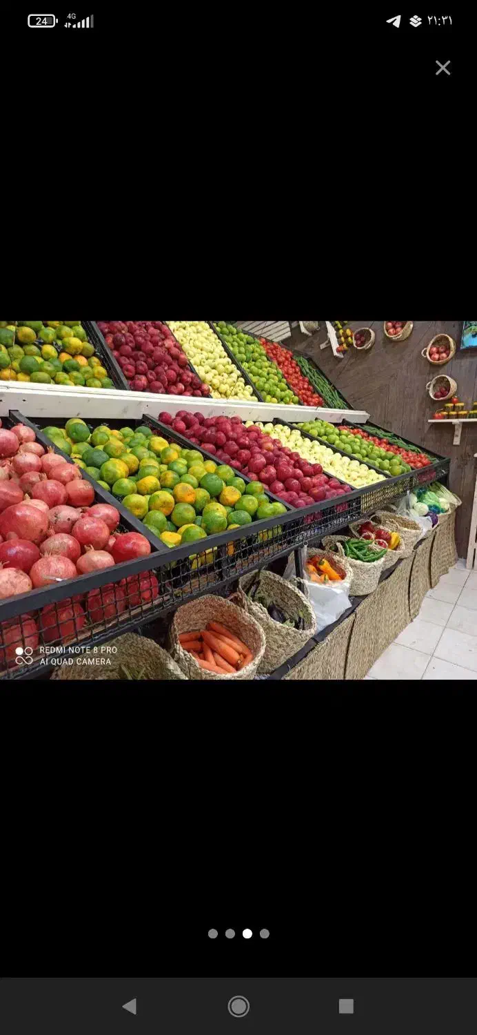 قفسه میوه فروشی|فروشگاه و مغازه|رشت, دیانتی|دیوار