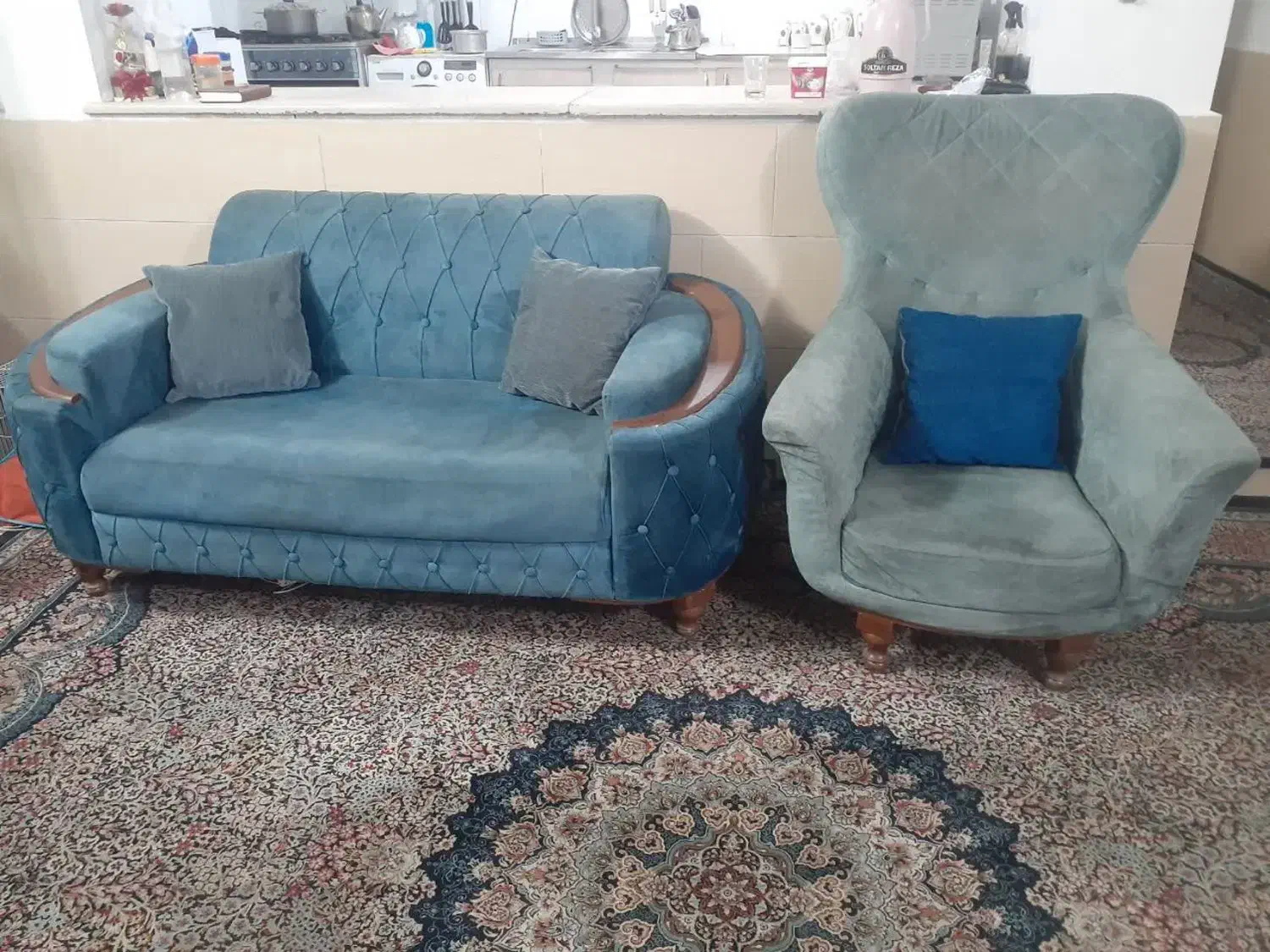 مبل راحتی|مبلمان خانگی و میز عسلی|مشهد, کوی المهدی|دیوار