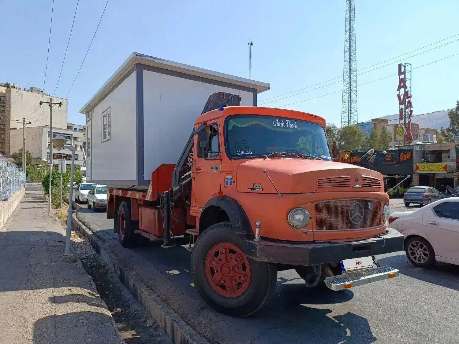 جرثقیل بنز تک ۸۸|خودرو سنگین|شیراز, ترمینال باربری|دیوار
