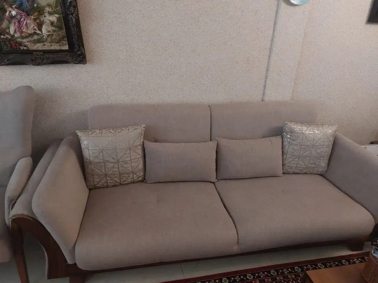 مبل ۷ نفره برند معتبر|مبلمان خانگی و میز عسلی|کیش, |دیوار