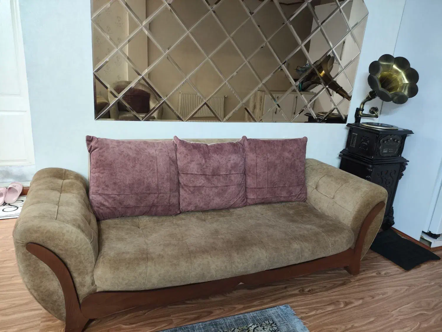 مبل راحتی 7نفره|مبلمان خانگی و میز عسلی|محمدشهر, شهرک پیام (مهرالبرز)|دیوار