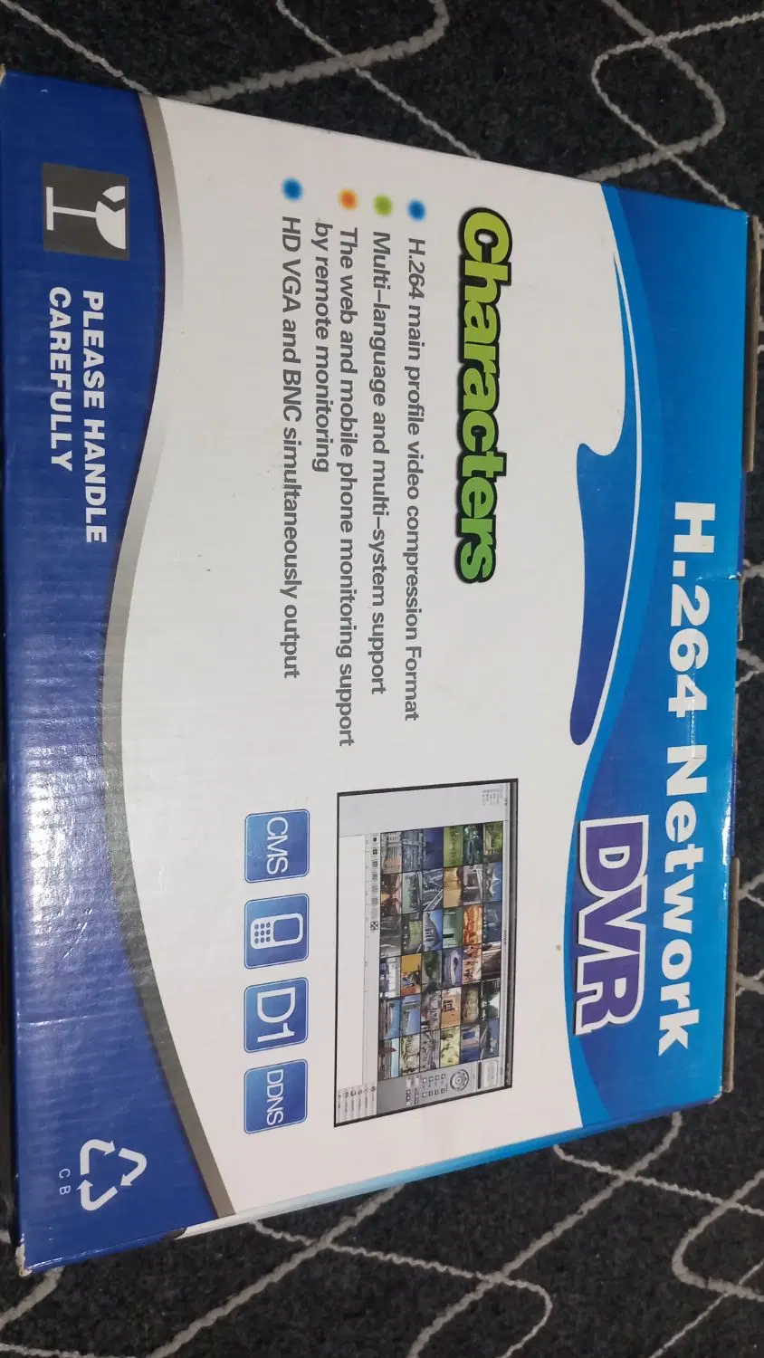 dvr 4 H264 500G|دوربین مداربسته|لنجان, |دیوار