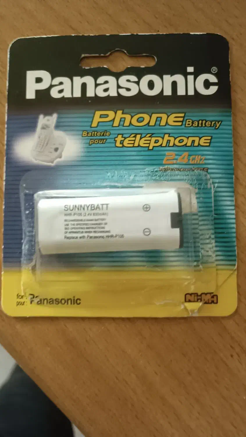 باتری اصل تلفن پاناسونیک نو|تلفن رومیزی|تهران, اختیاریه|دیوار