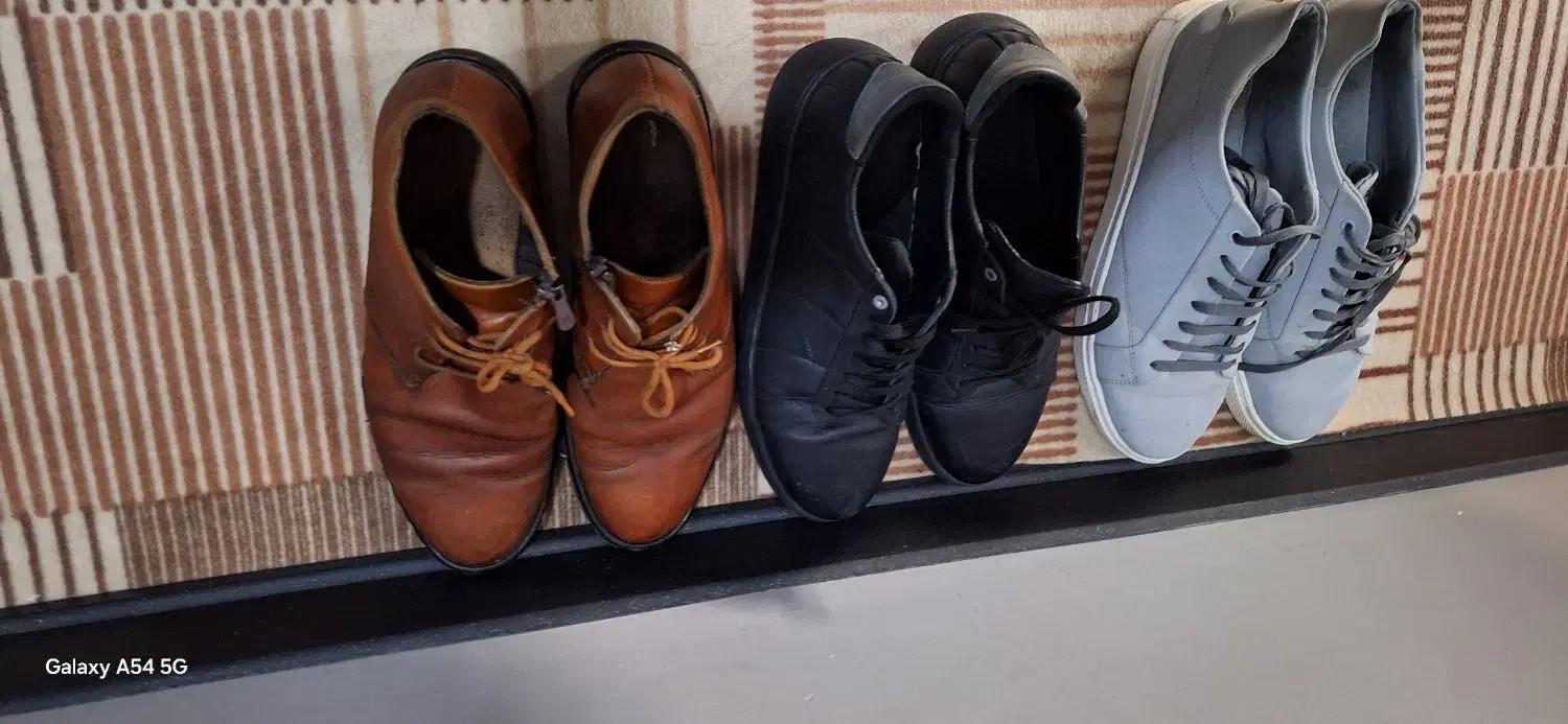 سه جفت کفش مردانه سایز ۴۴|کیف، کفش، کمربند|همدان, |دیوار