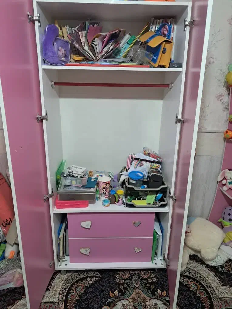 کمد بچه|جاکفشی، کمد، دراور|قم, نخودی|دیوار