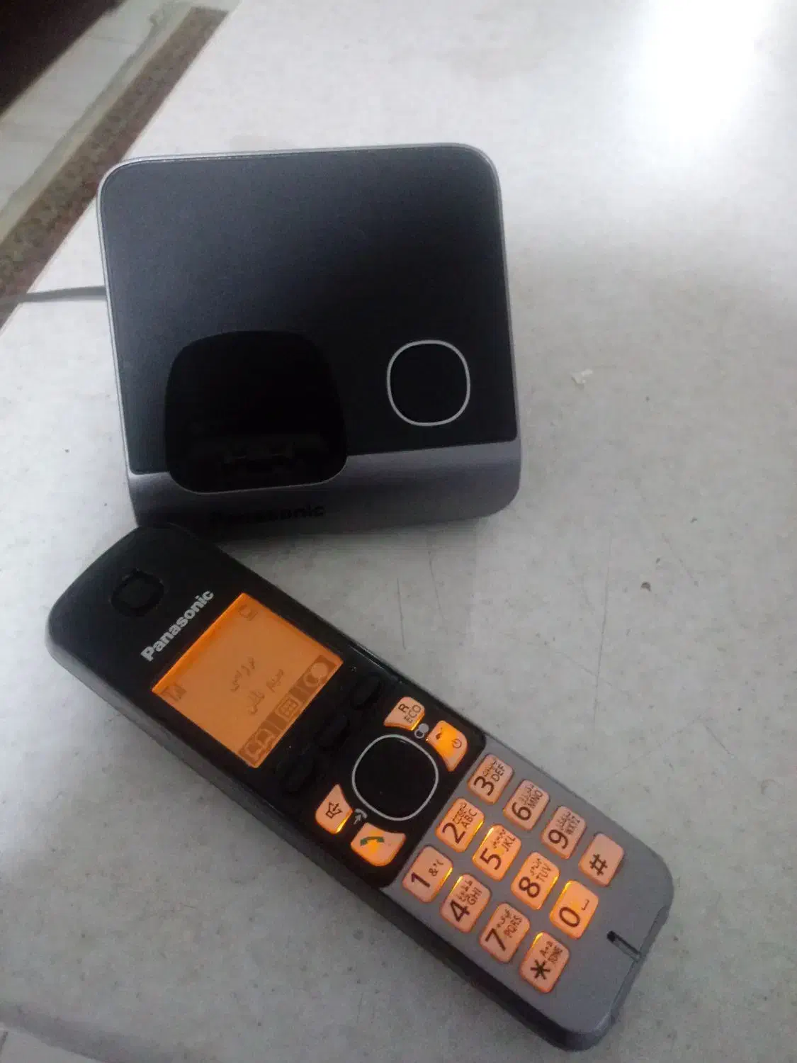 گوشی تلفن بی سیم کاملا نو|تلفن رومیزی|فردیس, ثابتی|دیوار