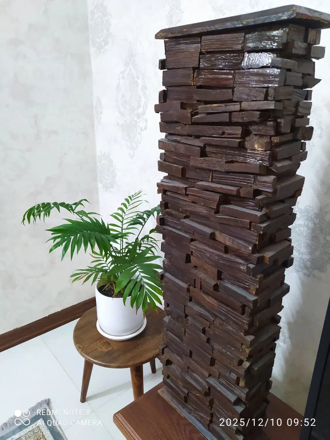 گلدان های چوبی و سرامیکی ودیوار کوب بافت مکرومه|گل مصنوعی|اسلام‌شهر, شهرک واوان|دیوار