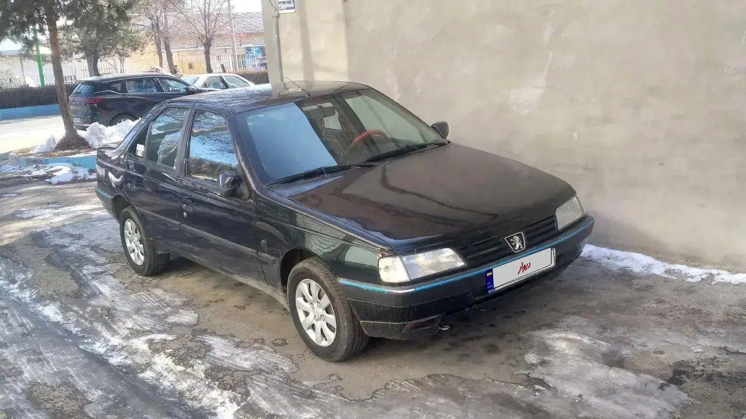 پژو۴۰۵ مشکی|خودرو سواری و وانت|سلماس, |دیوار