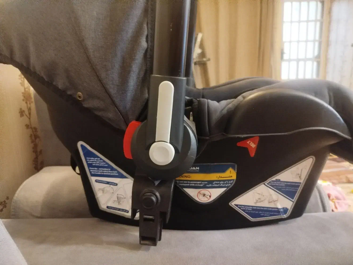 کریر دلیجان مدل هیرو نو بدون استفاده|کالسکه و لوازم جانبی|شیراز, قالیشویی|دیوار