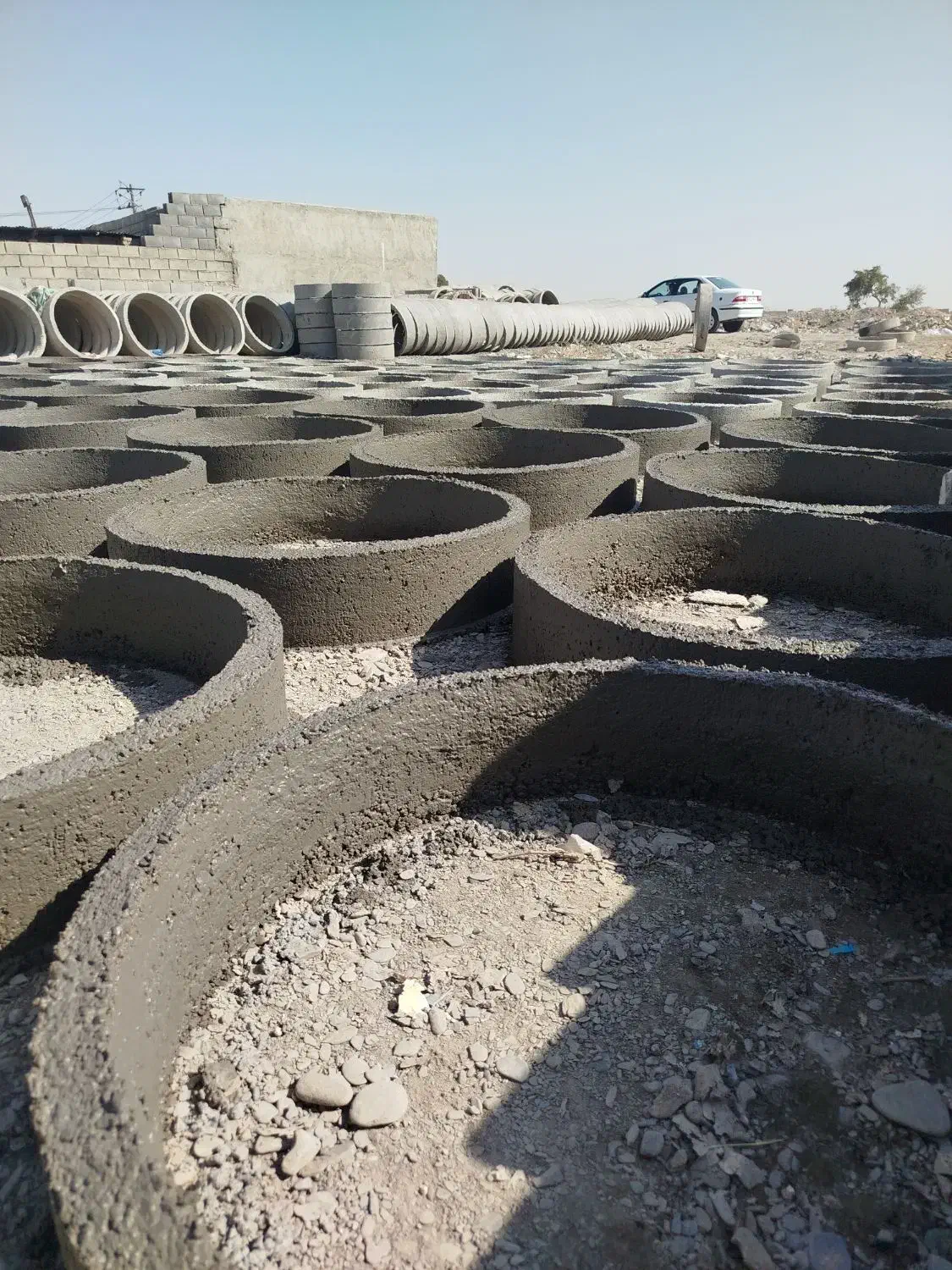 گلویی چاه/قطعات بتنی/دیوار پیش ساخته|خدمات پیشه و مهارت|مشهد, بهمن|دیوار