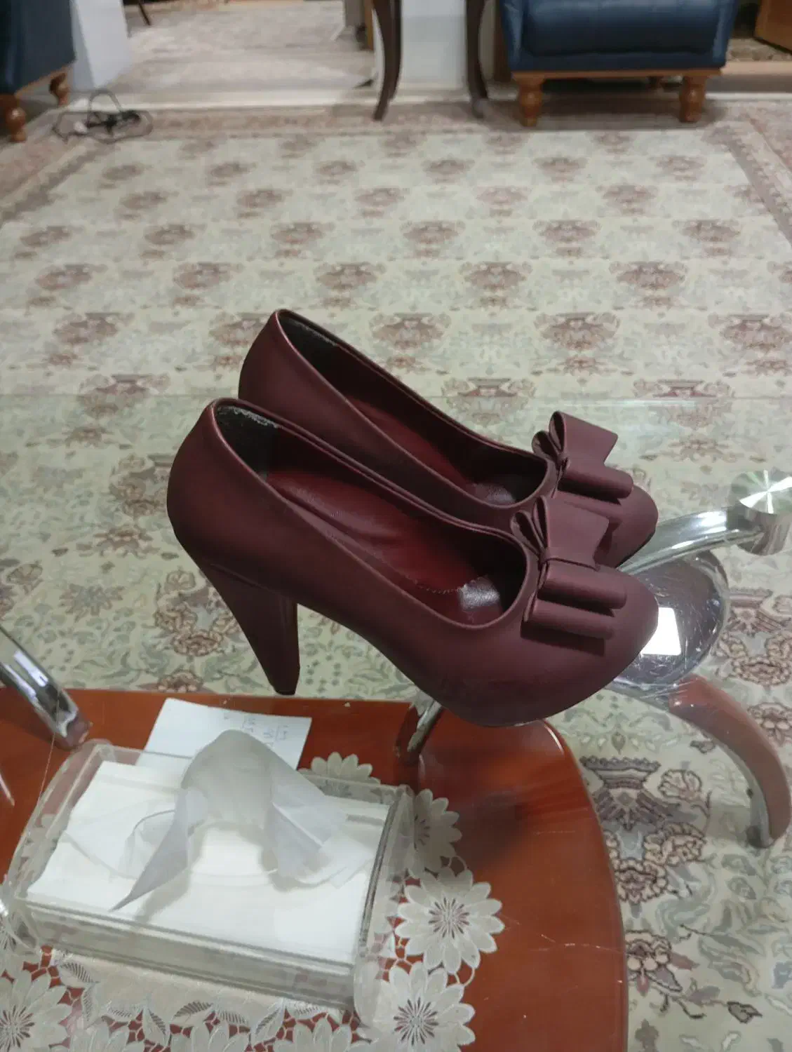 دوجفت کفش مجلسی سایز37|کیف، کفش، کمربند|زبرخان, |دیوار