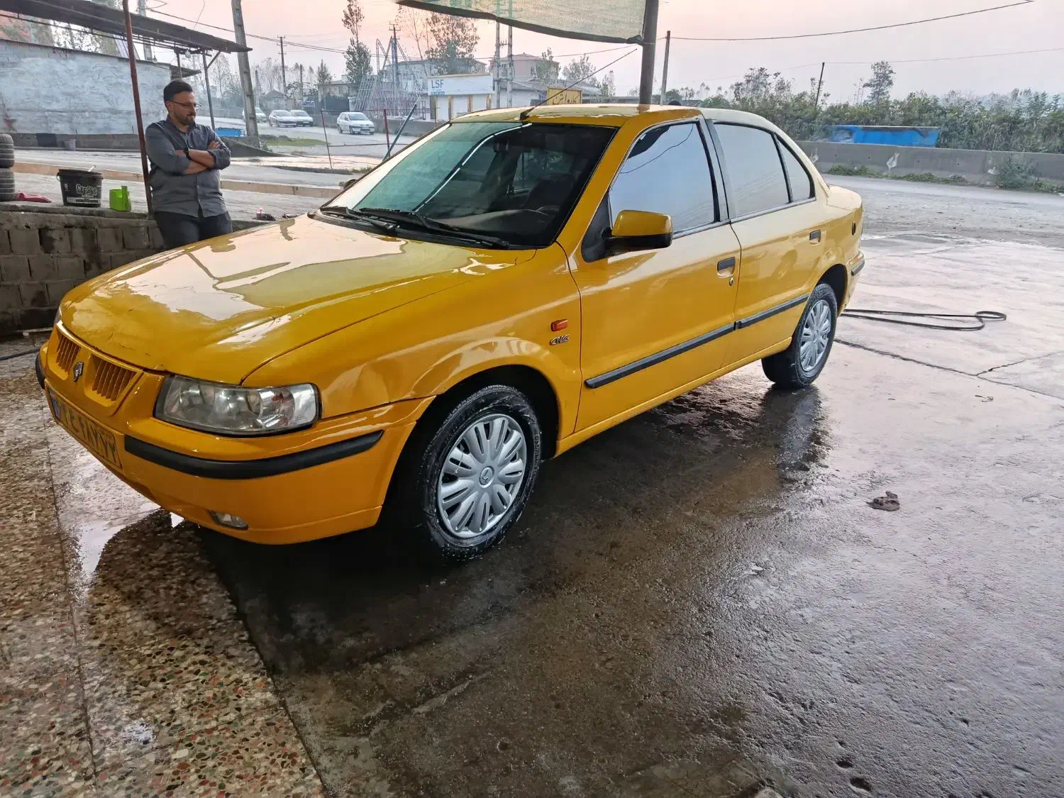 سلام سمندزردمدل90دوگانه شرکتی|خودرو سواری و وانت|گلوگاه بابل (گلیا), |دیوار