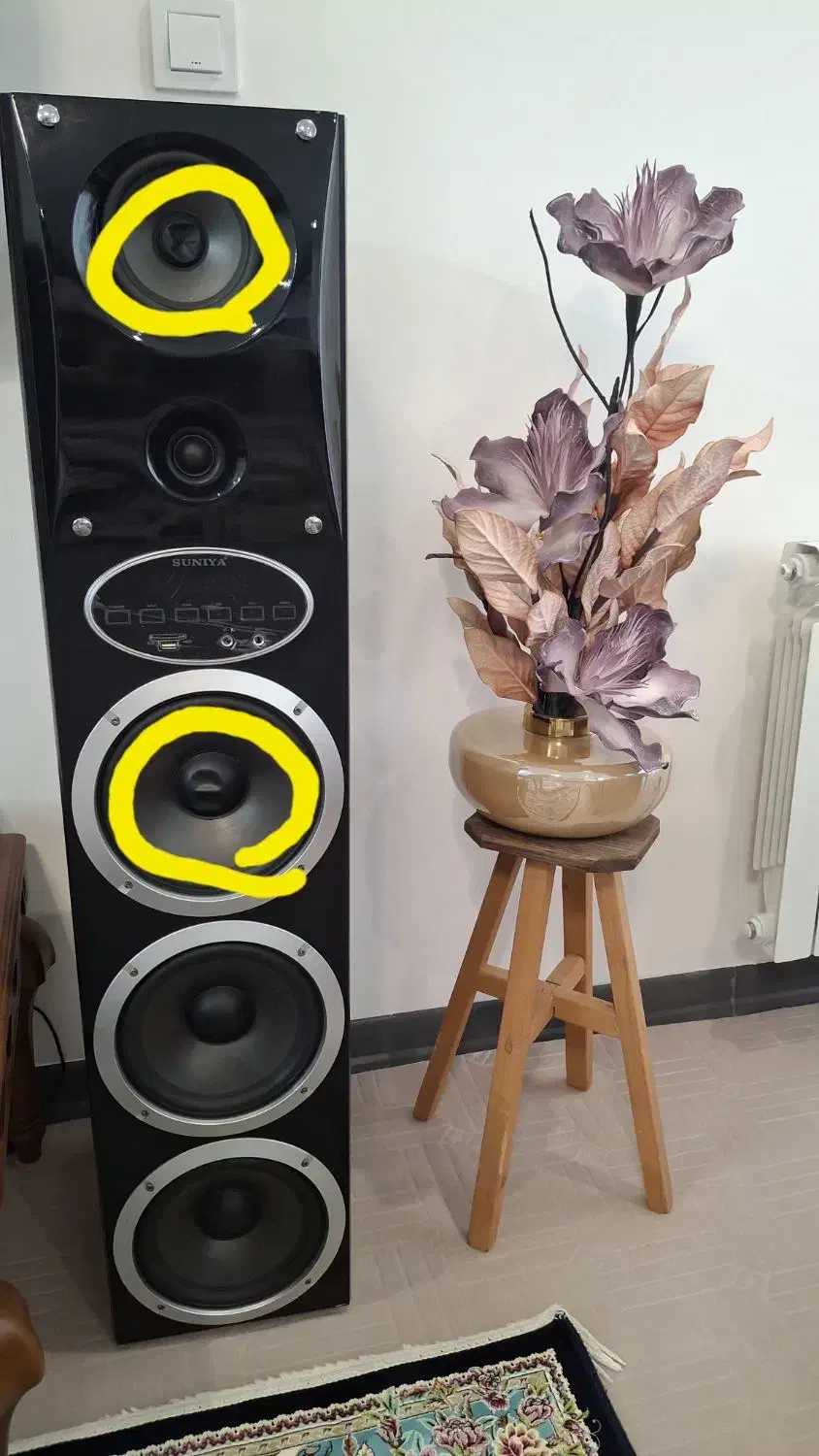 اسپیکر|صوتی و تصویری|نوشهر, |دیوار