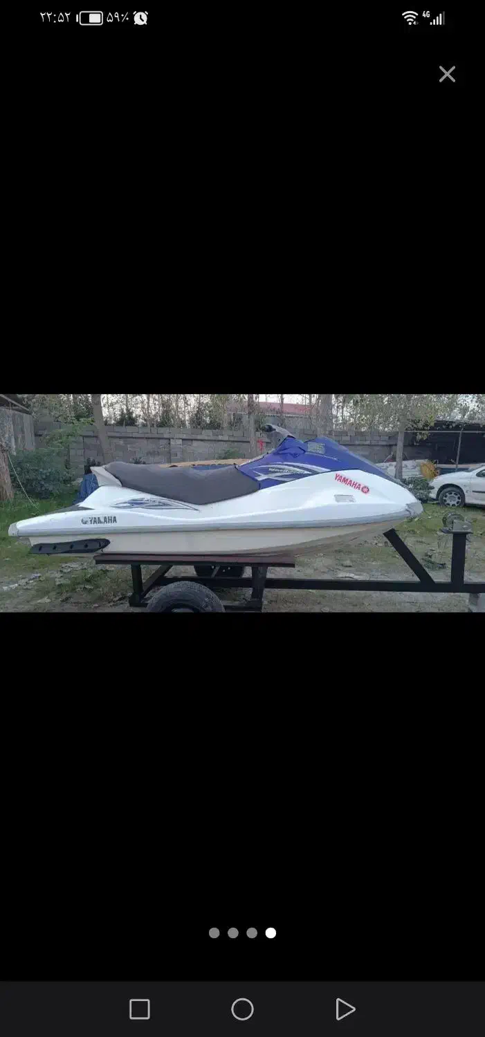 جت اسکی یاماها 1100|قایق و سایر وسایل نقلیه|خشکبیجار, |دیوار