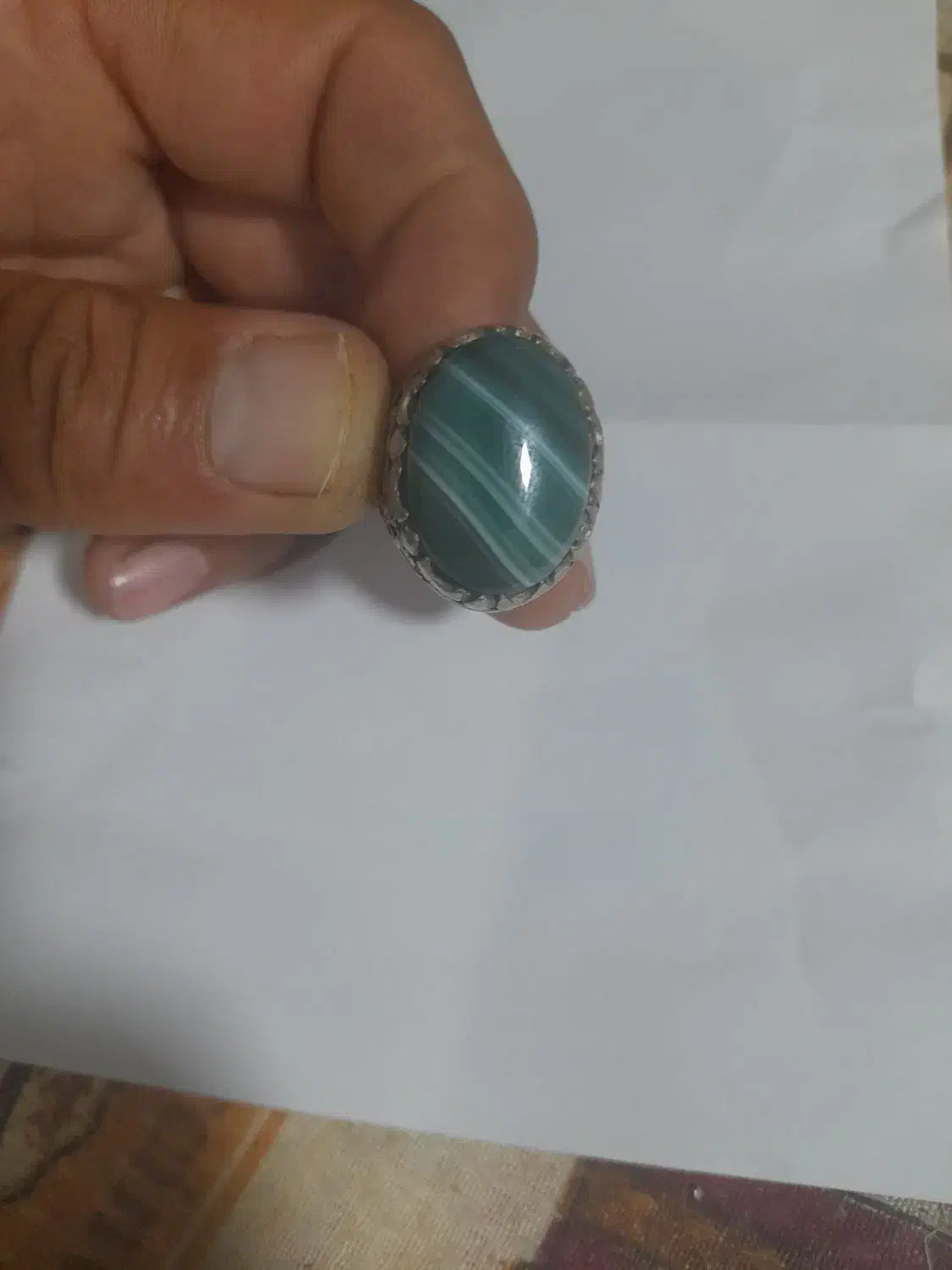 ۲عدد انگشتر مردانه یکی لاجورد افغان یکی|بدلیجات|نی‌ریز, |دیوار