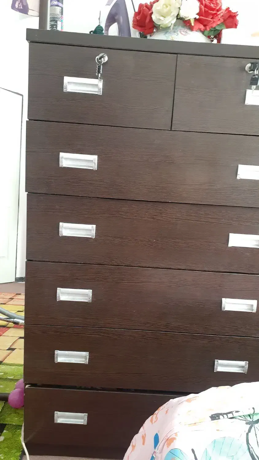 دراور ۷کشو|جاکفشی، کمد، دراور|فولادشهر, مسکن مهر فولادشهر|دیوار