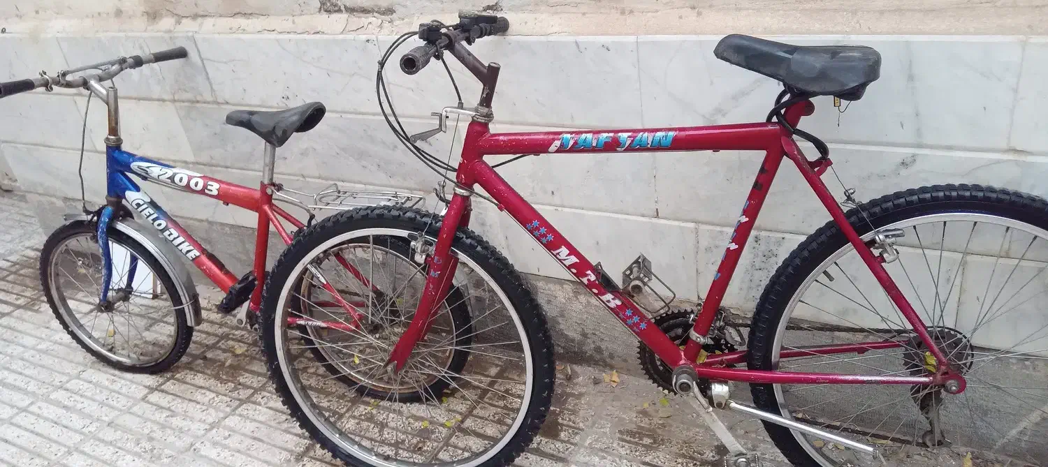 دو عدد دوچرخه ۲۰ و ۲۶ قدیمی اصل و محکم|دوچرخه، اسکیت، اسکوتر|سبزوار, پاسداران|دیوار
