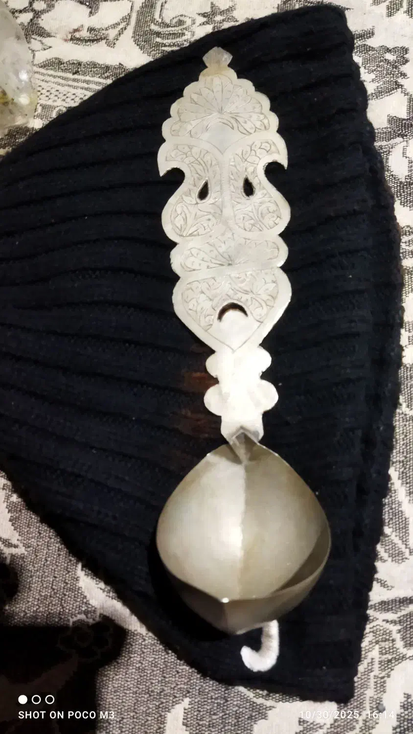 ملاقه قدیمی قلم خورده|کلکسیون اشیاء عتیقه|بندر انزلی, کوی واحدی|دیوار