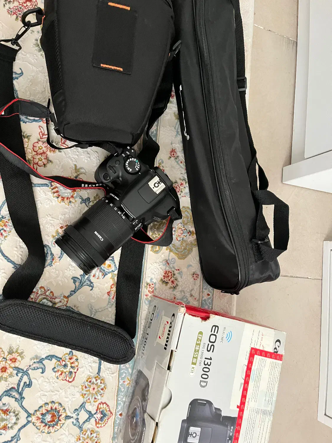 دوربین کنون 1300D|دوربین عکاسی و فیلم‌برداری|تهران, فلسطین (میدان انقلاب)|دیوار