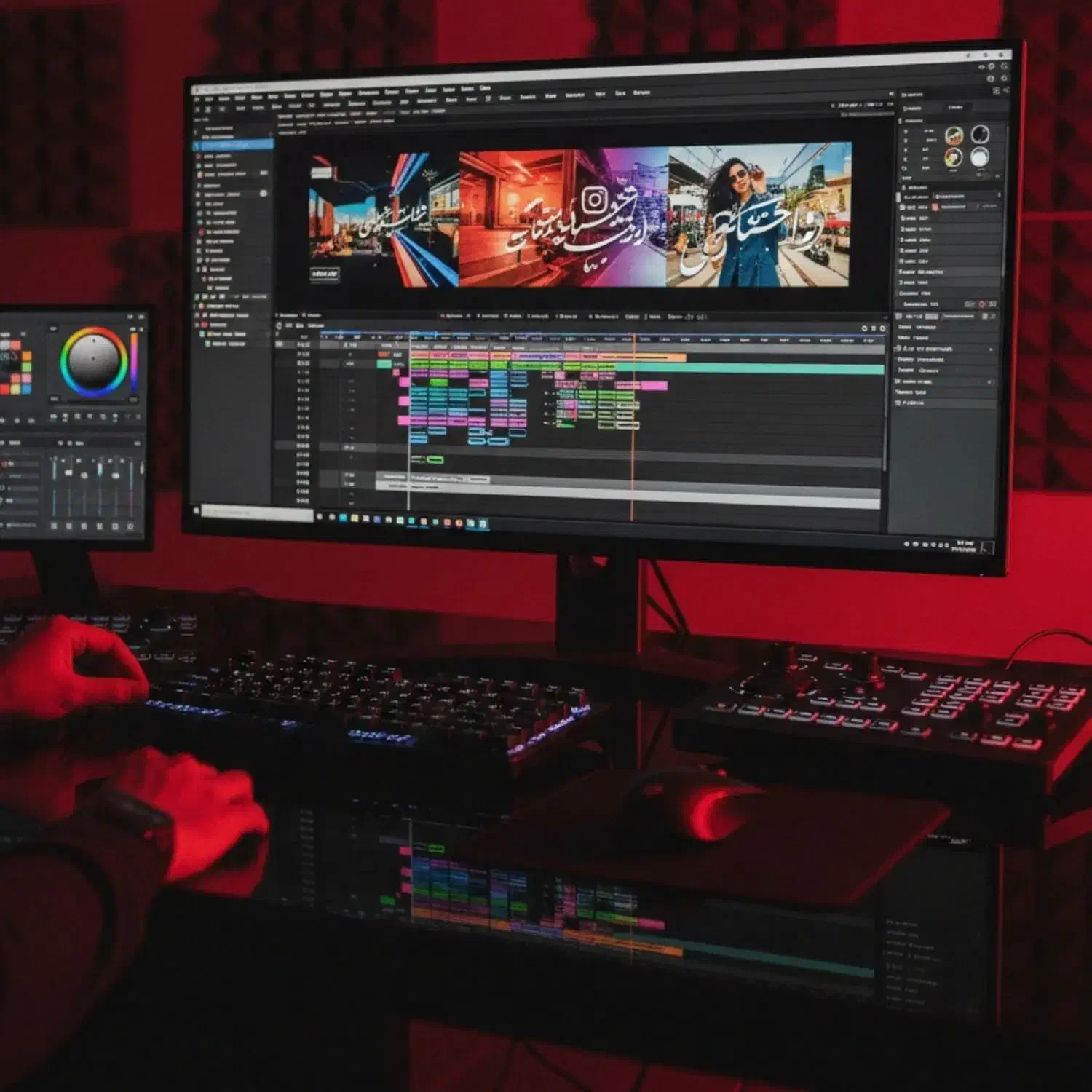 ادیتور / تدوینگر حرفه‌ای اینستاگرام و...|خدمات رایانه‌ای و موبایل|تهران, جردن|دیوار
