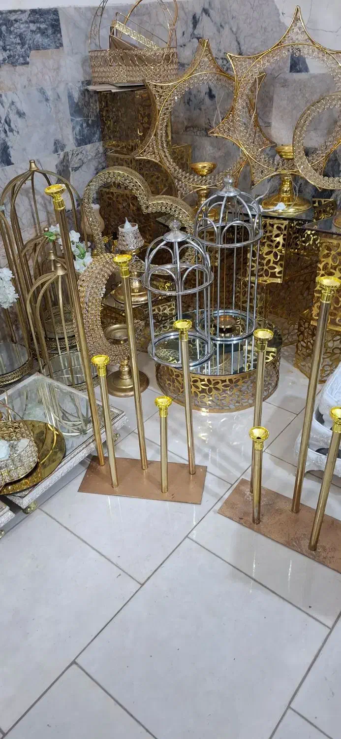 شمعدان|لوستر و چراغ آویز|مشهد, فرودگاه|دیوار