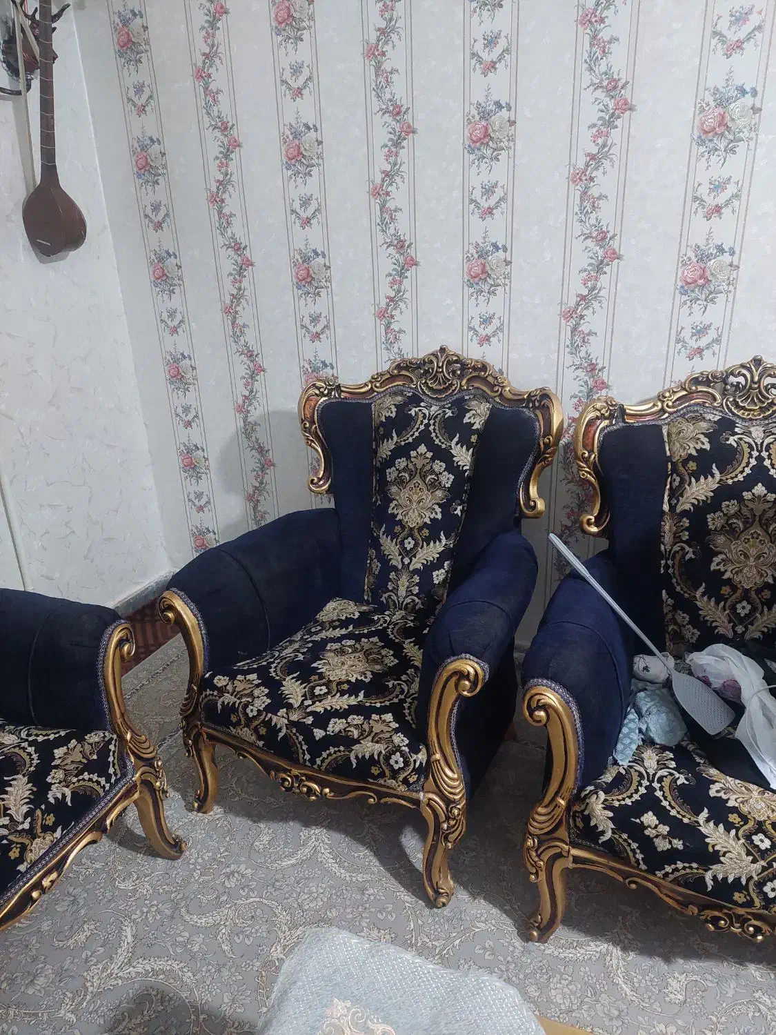 مبل سلطنتنی|مبلمان خانگی و میز عسلی|محمدیه-قزوین, |دیوار