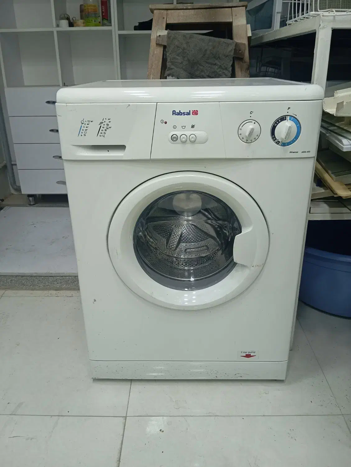 لباسشویی حایر سالم بدون ایراد|ماشین لباسشویی و خشککن لباس|مرند, |دیوار