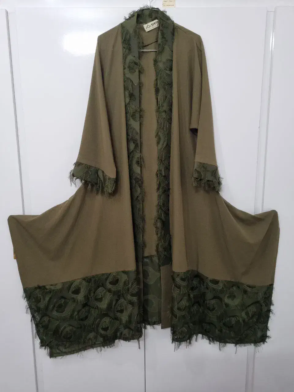 مانتو مجلسی شیک مدل طاووس سبز صدری|لباس|مشهد, توس (بلوار توس)|دیوار