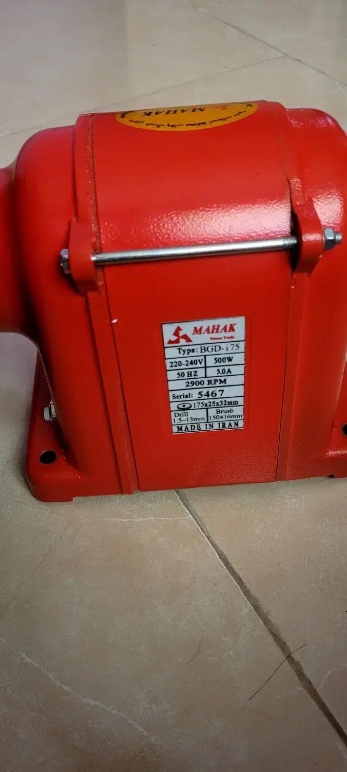 دستگاه سنگ رومیزی محک bgd 175h  گوهرتراشی|ماشین‌آلات صنعتی|بسطام, |دیوار