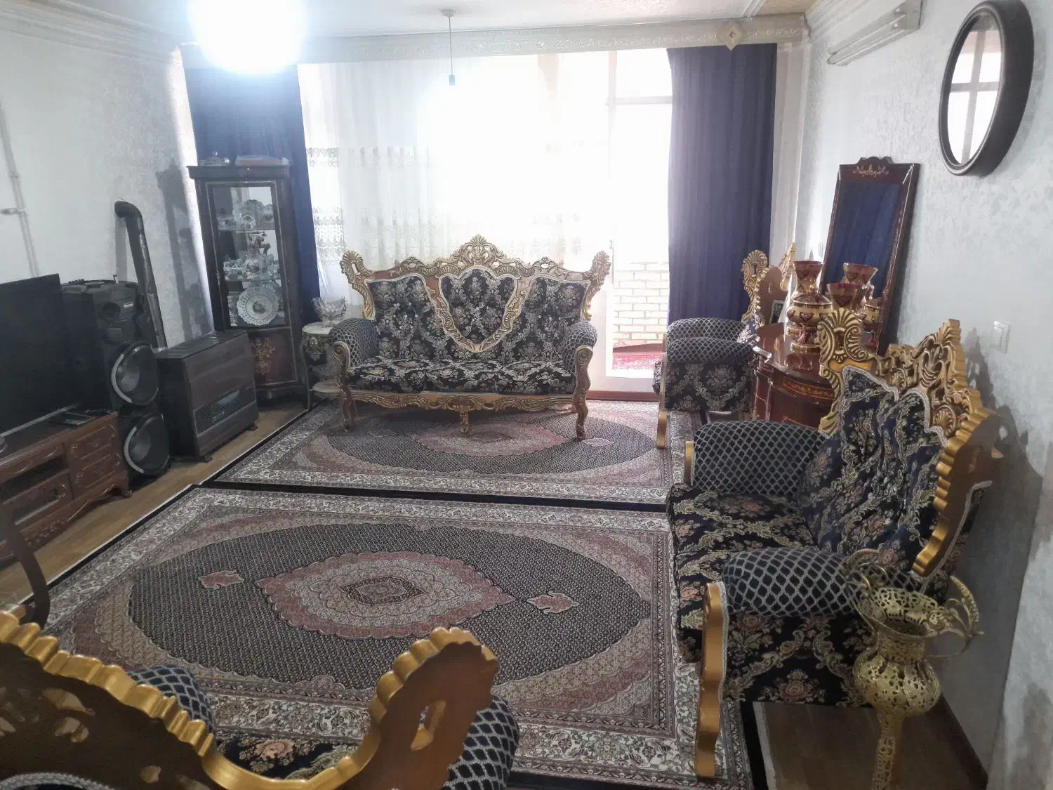 مبل سلطنتی ۷نفره|مبلمان خانگی و میز عسلی|اردبیل, |دیوار