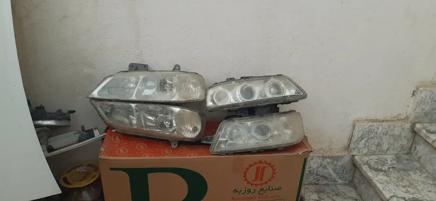 سپر 206 چراغ پارس و405 تیو فایو گلگیر وصندق پراید|قطعات یدکی و لوازم جانبی|بجنورد, |دیوار