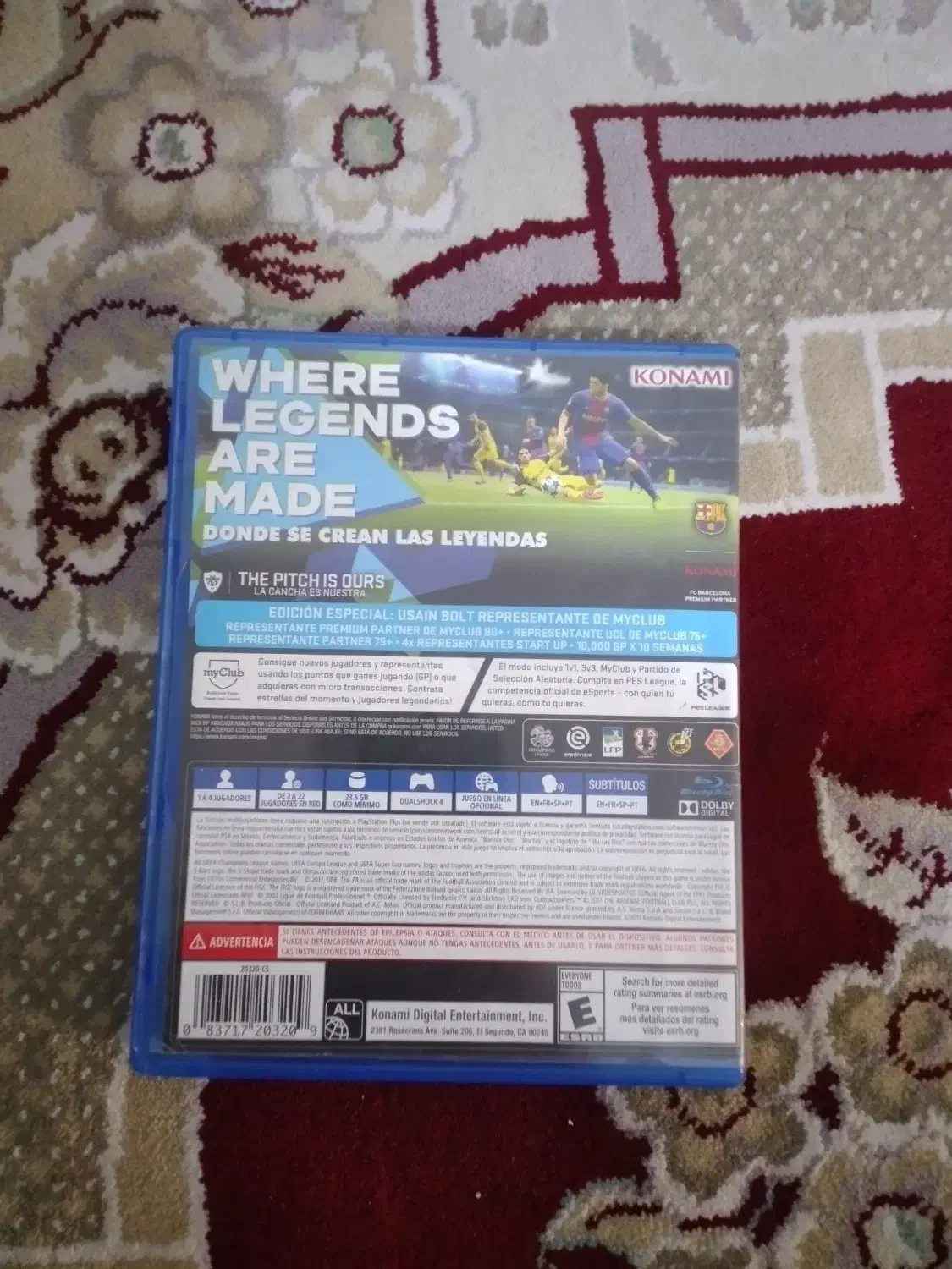 دیسک بازیps4 فیفا 2018|کنسول، بازی ویدئویی و آنلاین|کهریزک, |دیوار