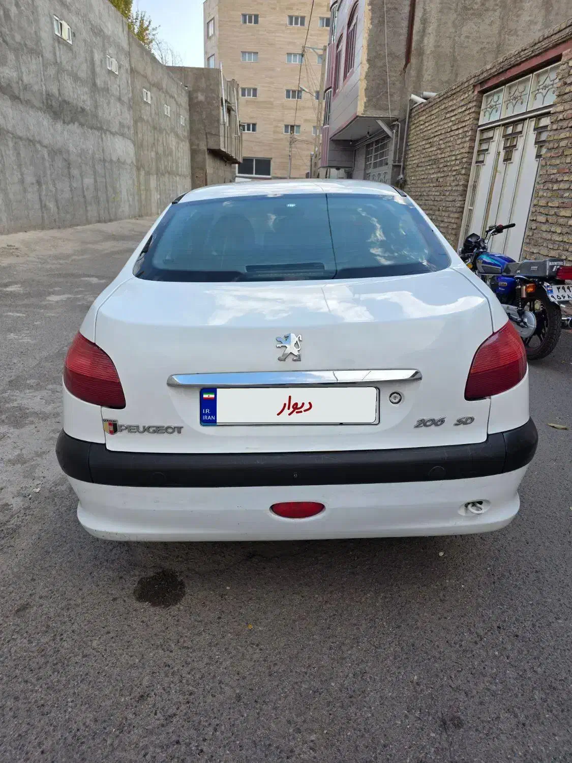 206sd v8|خودرو سواری و وانت|تبریز, |دیوار
