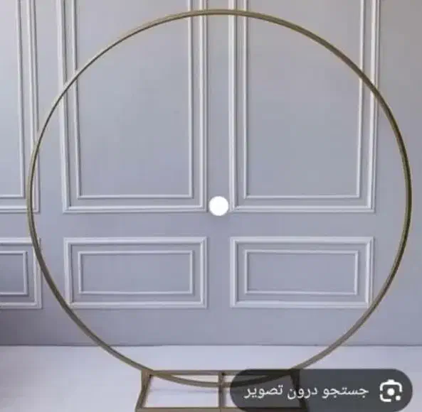 بک حلال طلایی ۳ تکه رینگ  دکور تولد|صنایع دستی و سایر لوازم تزئینی|تهران, علم و صنعت|دیوار