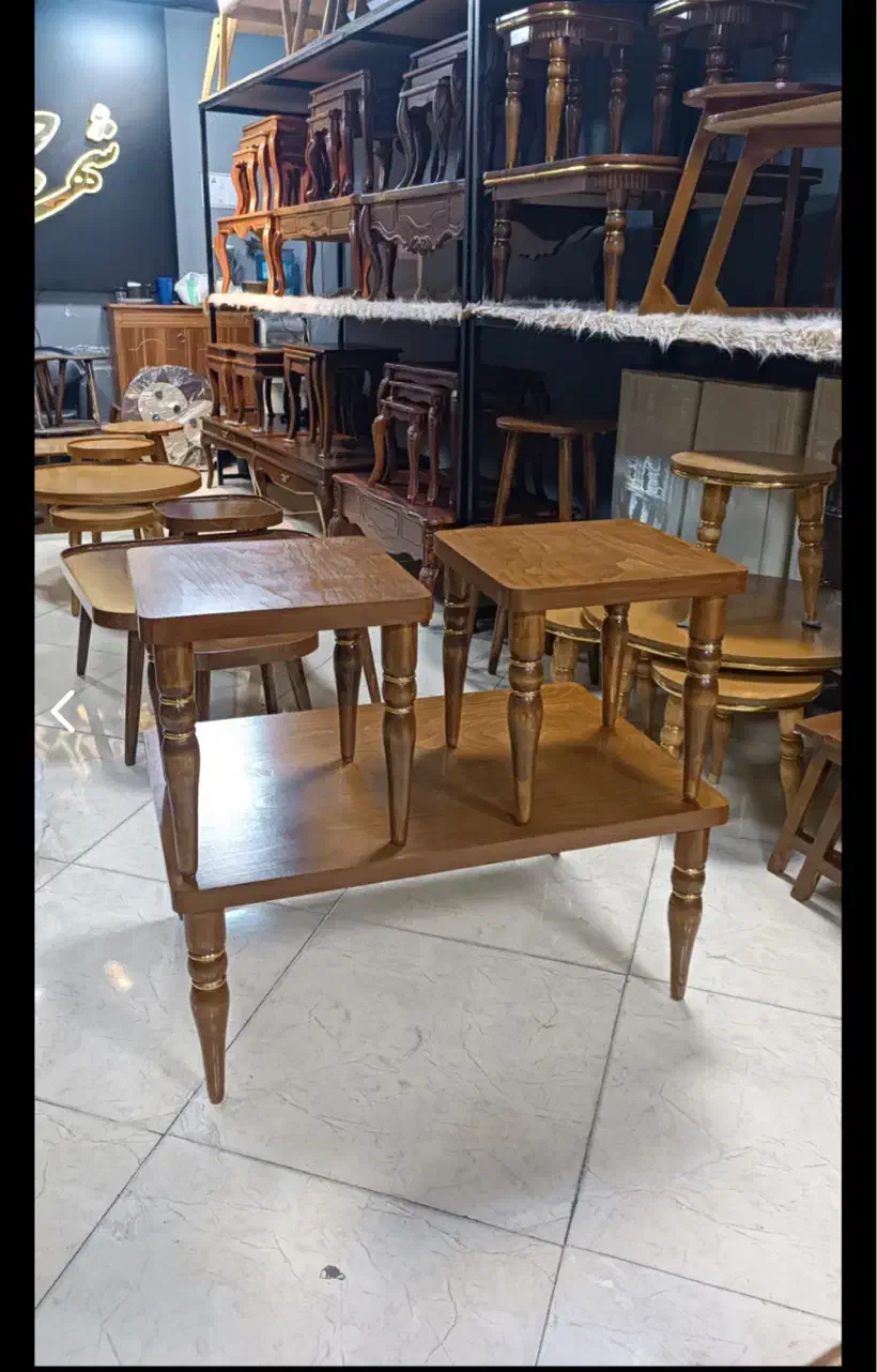 میزعسلی و جلومبلی مدل شمعدانی اقتصادی|مبلمان خانگی و میز عسلی|تهران, نعمتآباد|دیوار