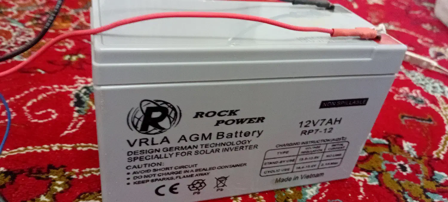 باتری ۱۲ولت ۷آمپر|قطعات یدکی و لوازم جانبی|شاهینشهر, اقبال لاهوری|دیوار