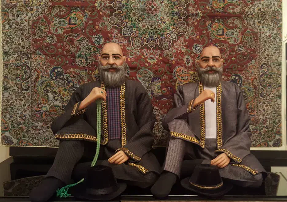 مجسمه های مومی آلمانی سنتی رسید|مجسمه، تندیس، ماکت|قم, شهرک امام حسن|دیوار