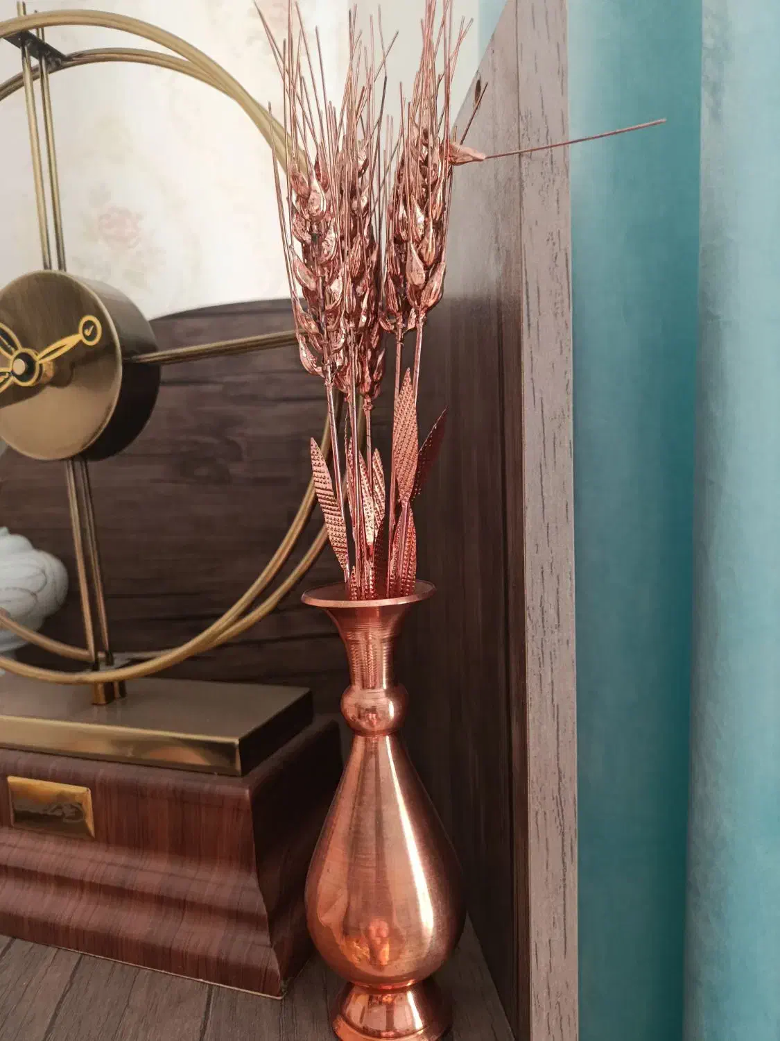 ظروف مسی|کلکسیون اشیاء عتیقه|فولادشهر, مسکن مهر فولادشهر|دیوار