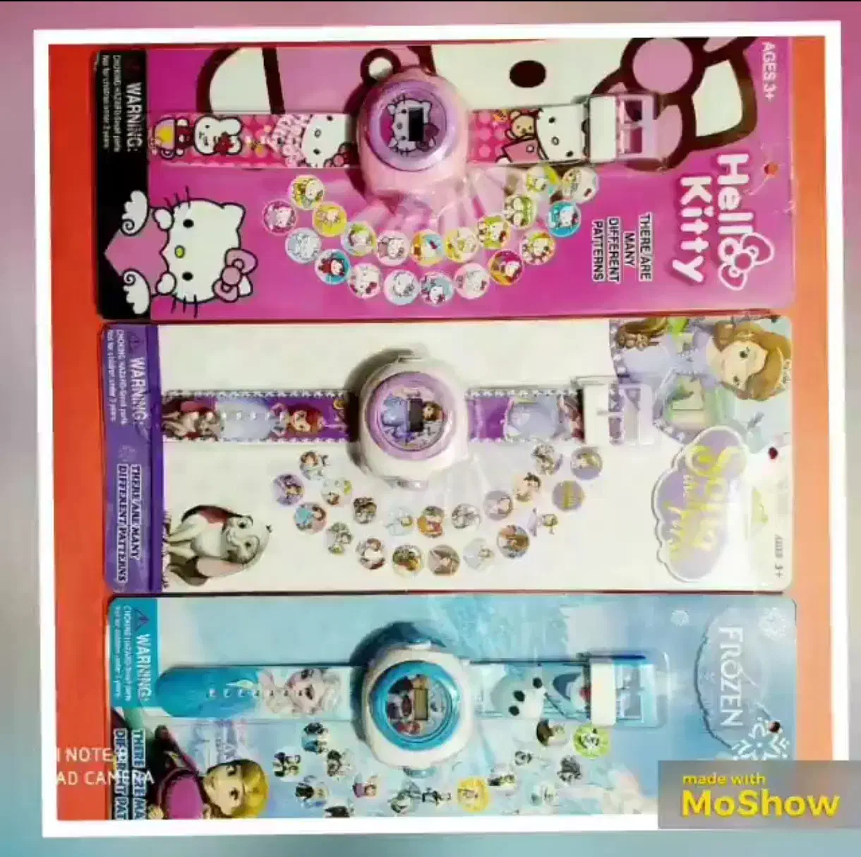 تعدادی ساعت پرژکتور دار بچه گانه (اسباب بازی )|اسباببازی|پردیس, فاز ۳|دیوار