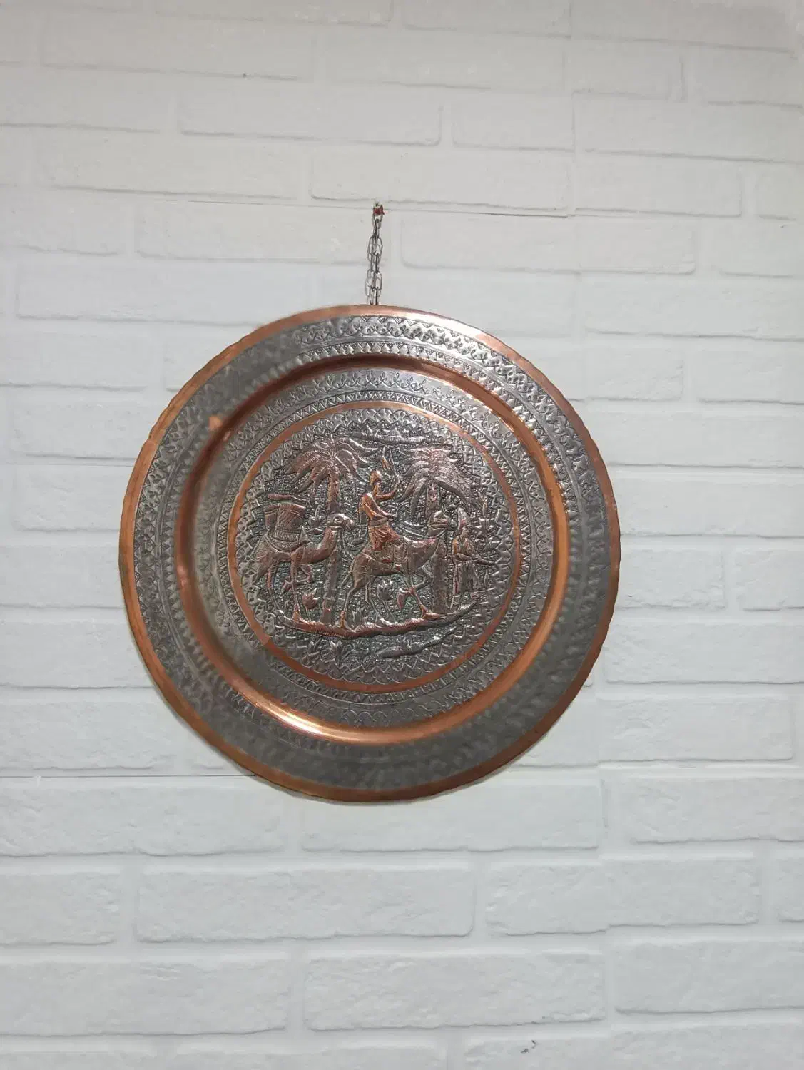 سینی عتیقه|کلکسیون اشیاء عتیقه|بندر ماهشهر, |دیوار